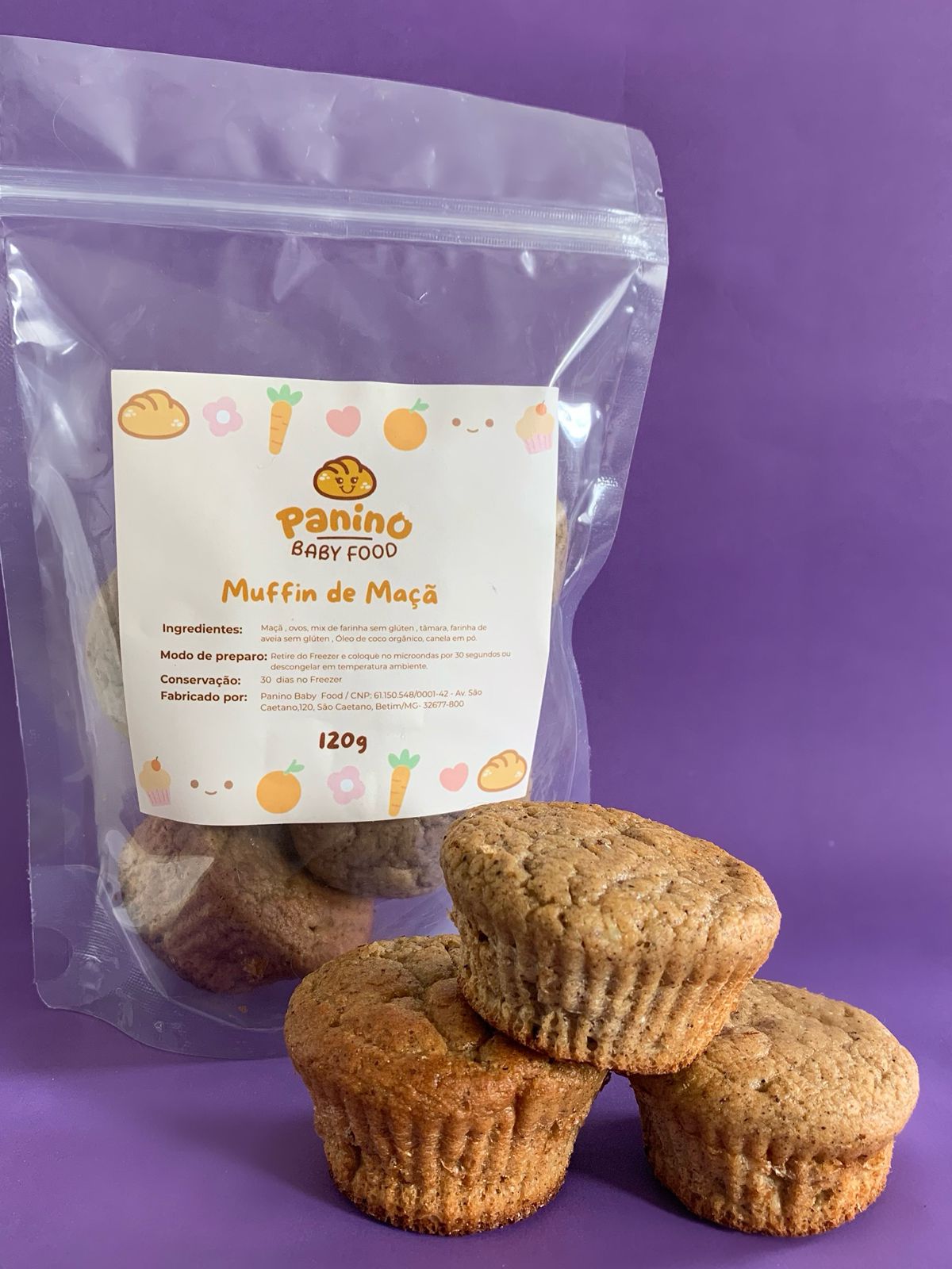 Muffin de Maçã